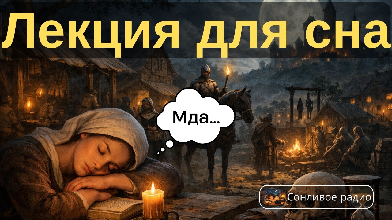ЗАСЫПАЙ под факты про средневековье - правда ли все так плохо? | Перед сном🌙