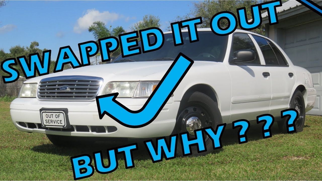 How to - Ford Crown Vic Grill Swap