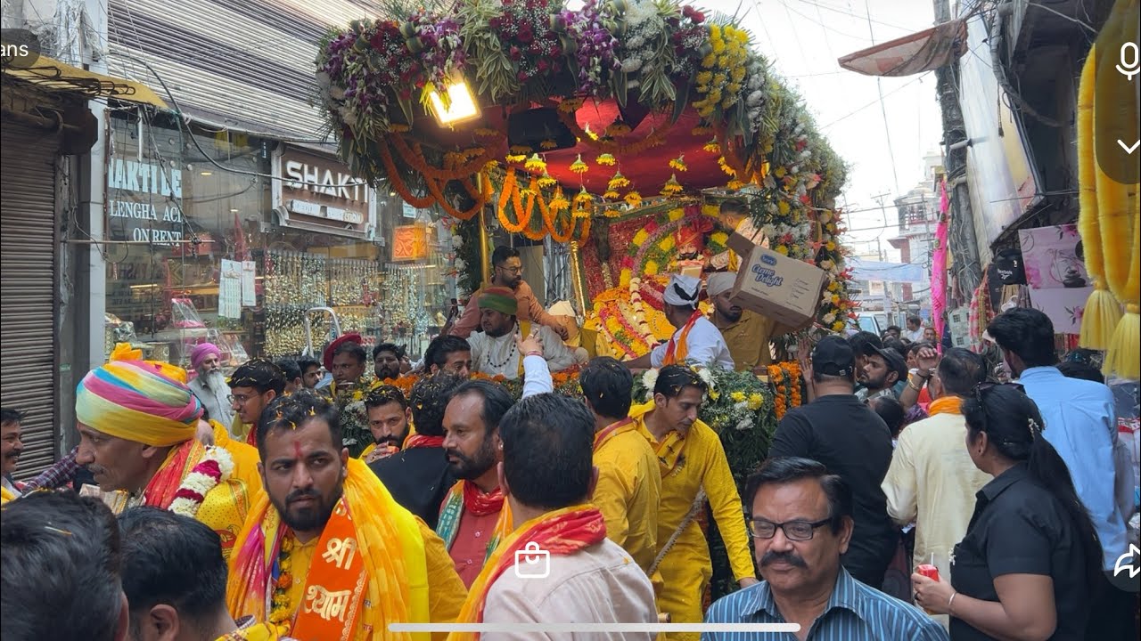 Patiala Khatu Shyam Yatra Live Today | Shyam Baba Grand Shobha Yatra ! Punjabi vlog 