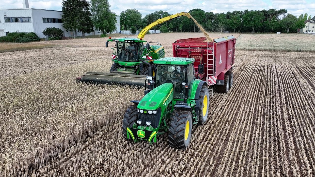 GPS Häckseln 2022 | John Deere 8400i | Capello Spartan | John Deere 7820|7310R|6210R|6920