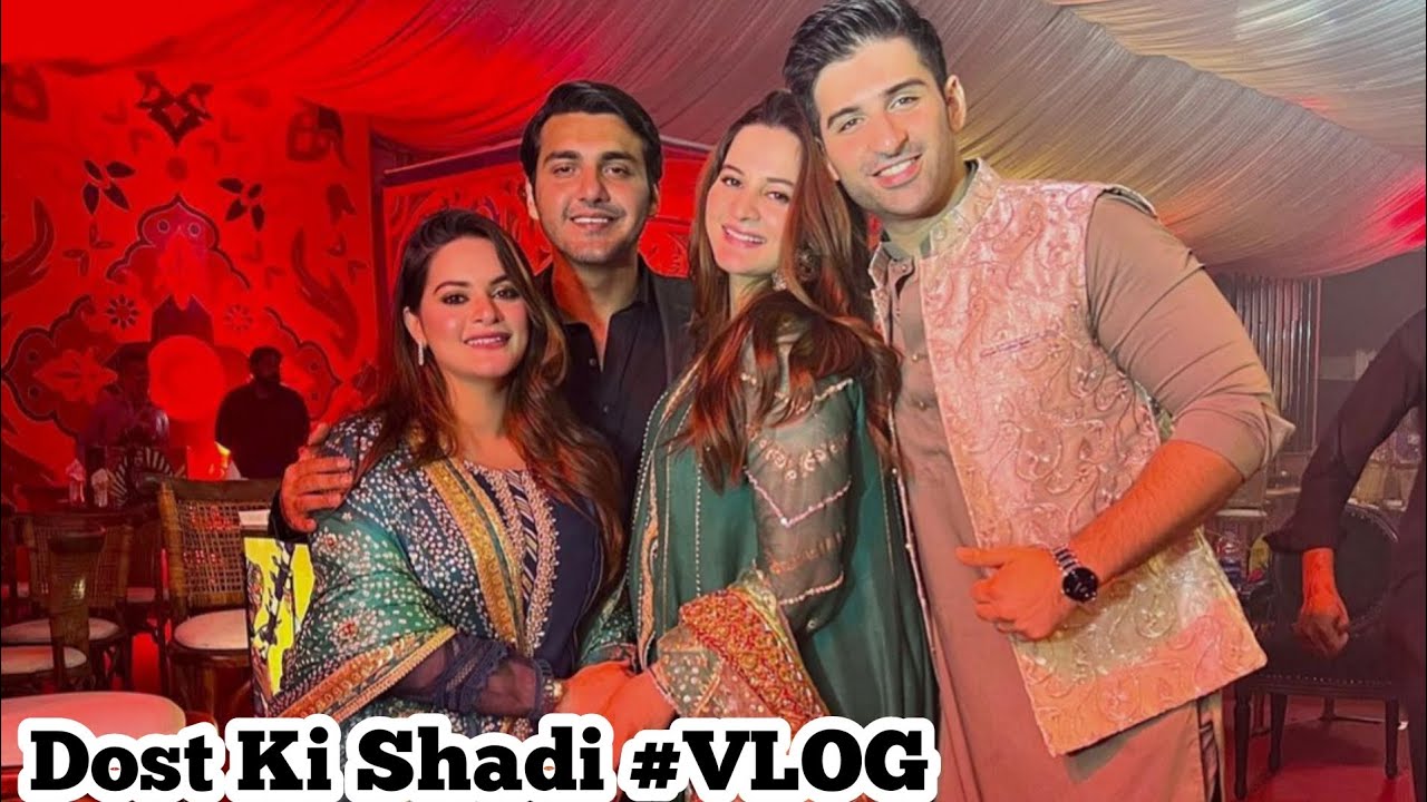 Friend's Wedding &bull; Aiman ​​Khan #vlog