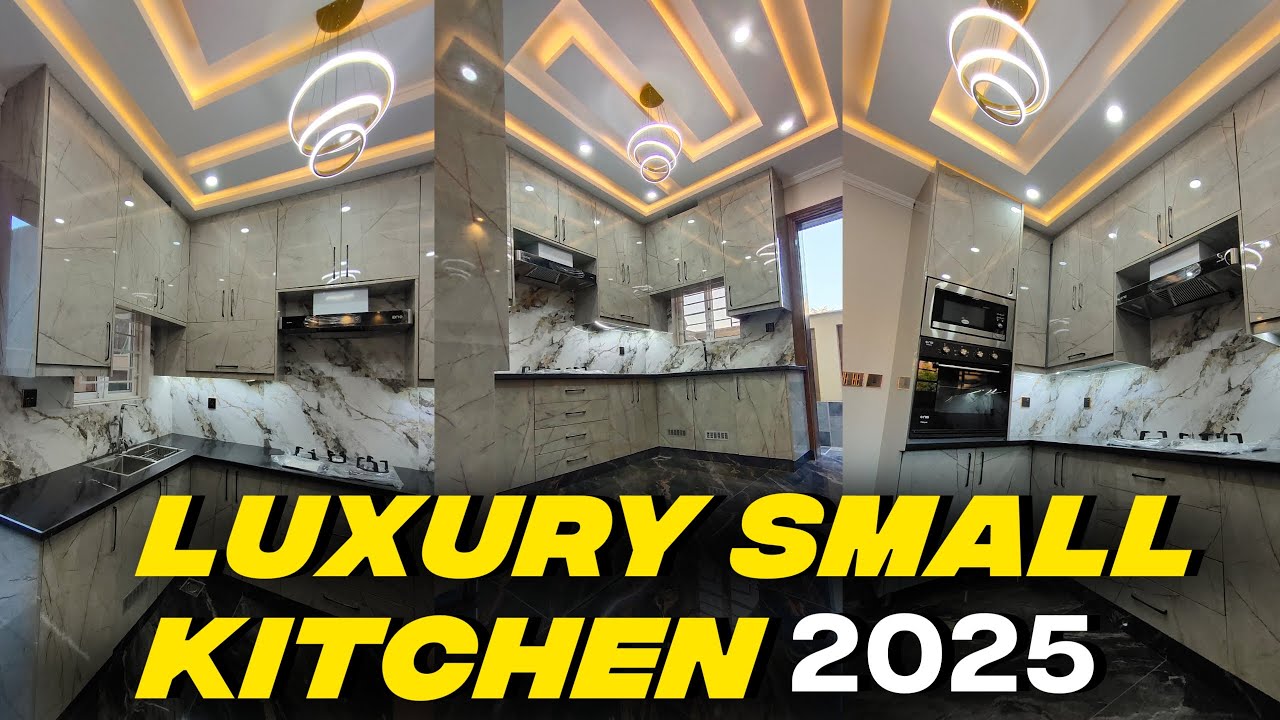 Modern Luxury Small Kitchen Design Ideas | 2025  Stylish Interiors