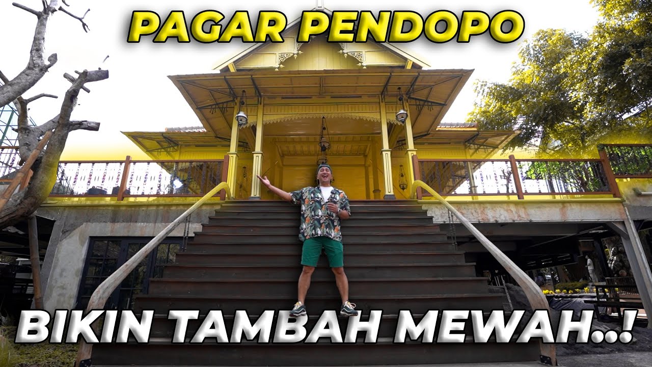 #84 PENDOPO | GAK NYANGKA AKAN SEBAGUS INI PENDOPO KETIKA SUDAH DIPAGAR..!
