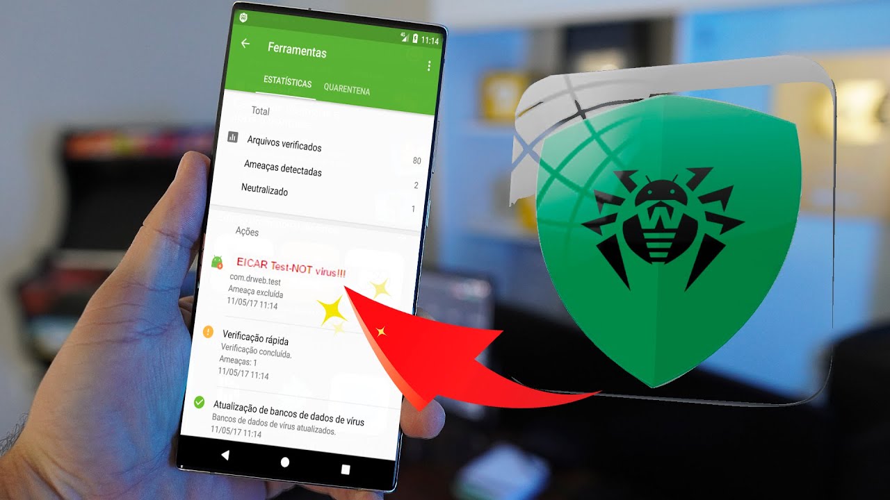 ESSE SIM!! O melhor ANTIVÍRUS para seu CELULAR!! ATUALIZADO 2023!