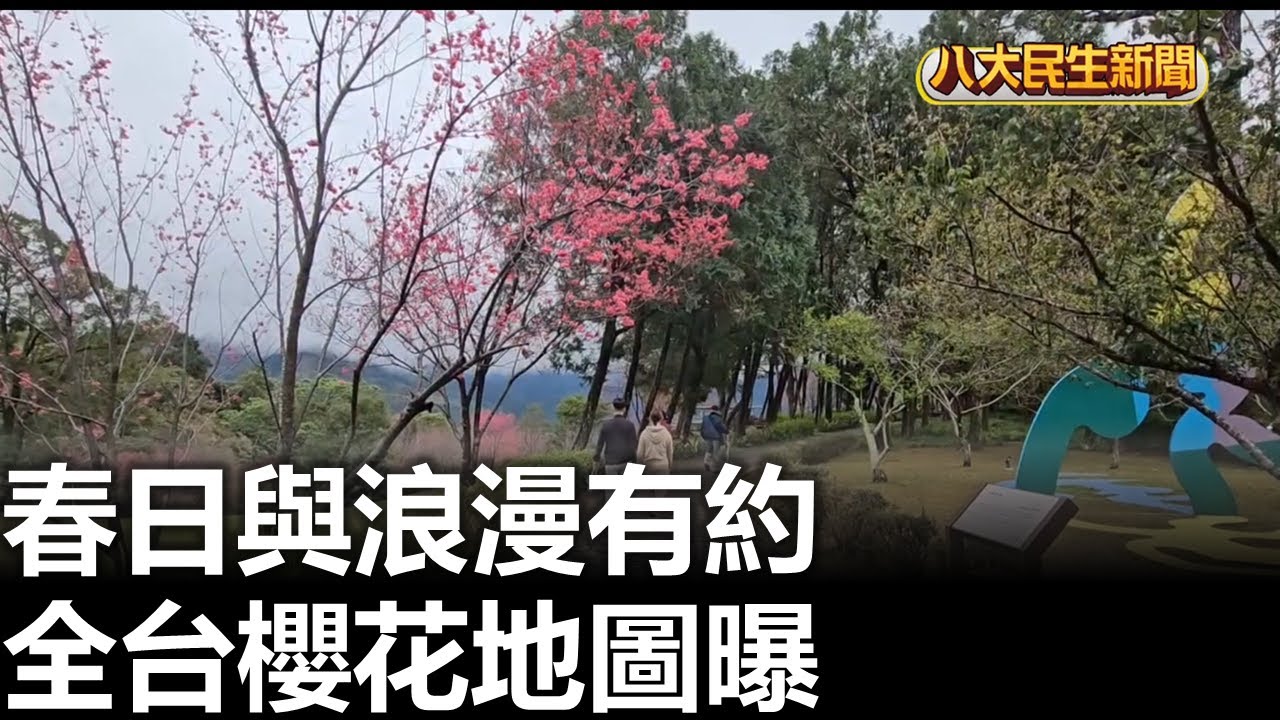 春日與浪漫有約 全台櫻花地圖曝 八大民生新聞 2026020206