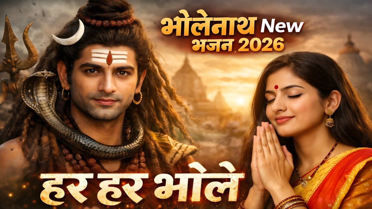 🔱 भोलेनाथ New भजन 2026 🙏हर हर भोले 🔥✨🕉️ महा शिवरात्रि Special 🌙✨#morningshivbhajan