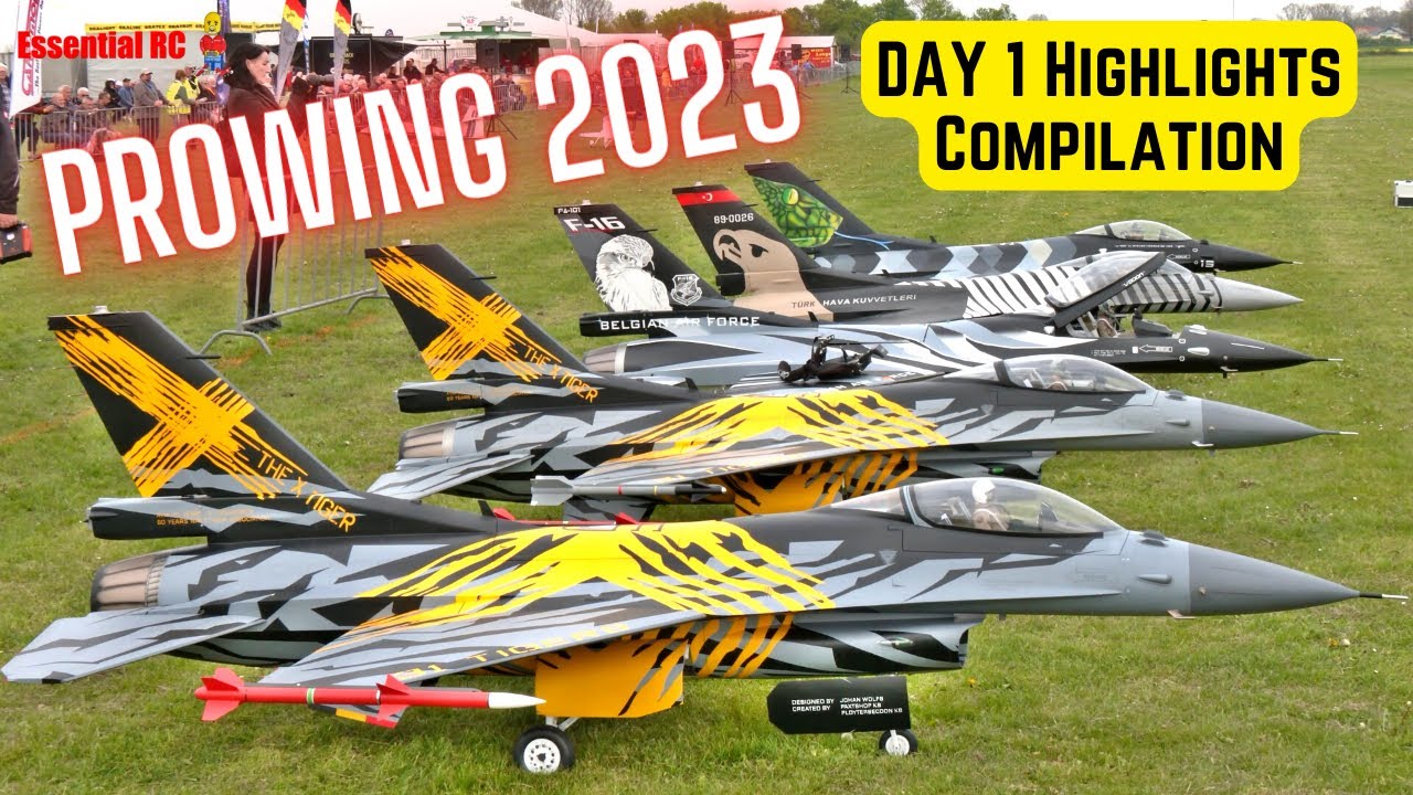 RC Show Action and Crash Compilation | Opening Day - Friday | ProWing 2023
