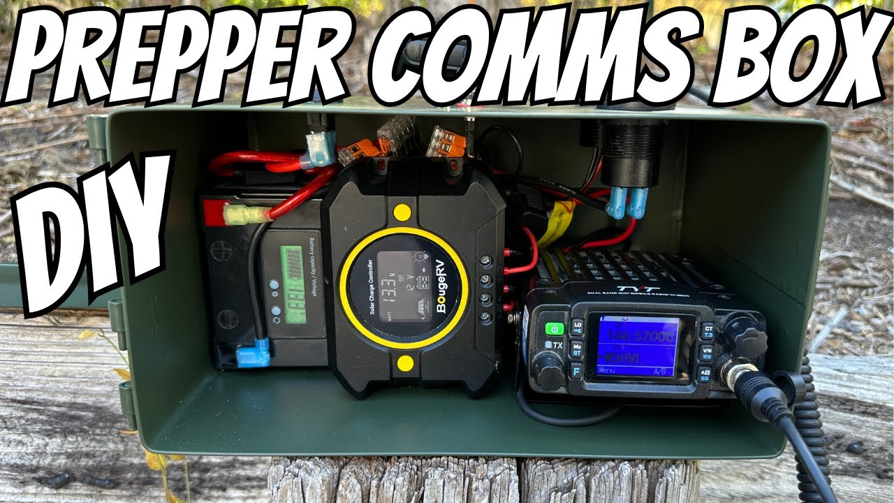 Сборка автономной любительской радиостанции Emcomm Go Box / солнечного генератора