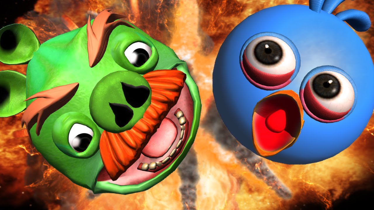 ANGRY BIRDS - ВЗРЫВЫ ☺ Окончательный взрывов составления ☺ FunVideoTV - Style ;-))
