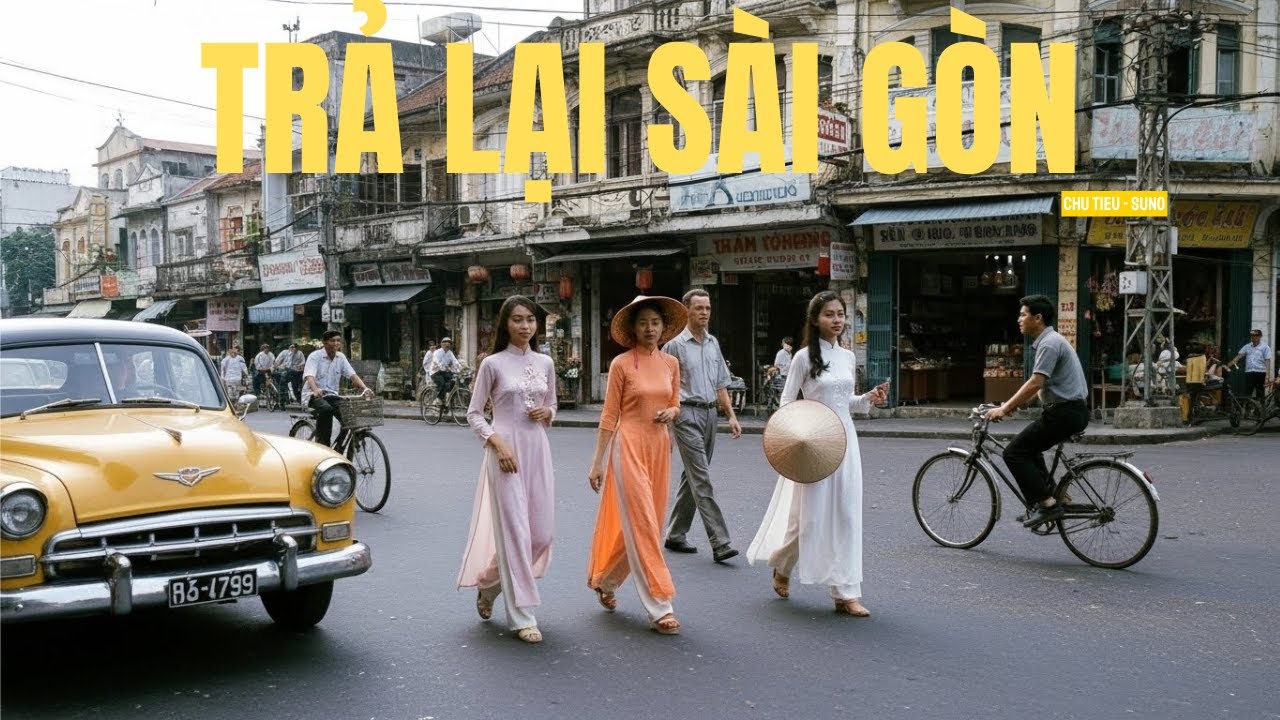 TRẢ LẠI SÀI GÒN / Trả lại em yêu khung trời xưa cũ, con đường Duy Tân gió vẫn rì rào ...
