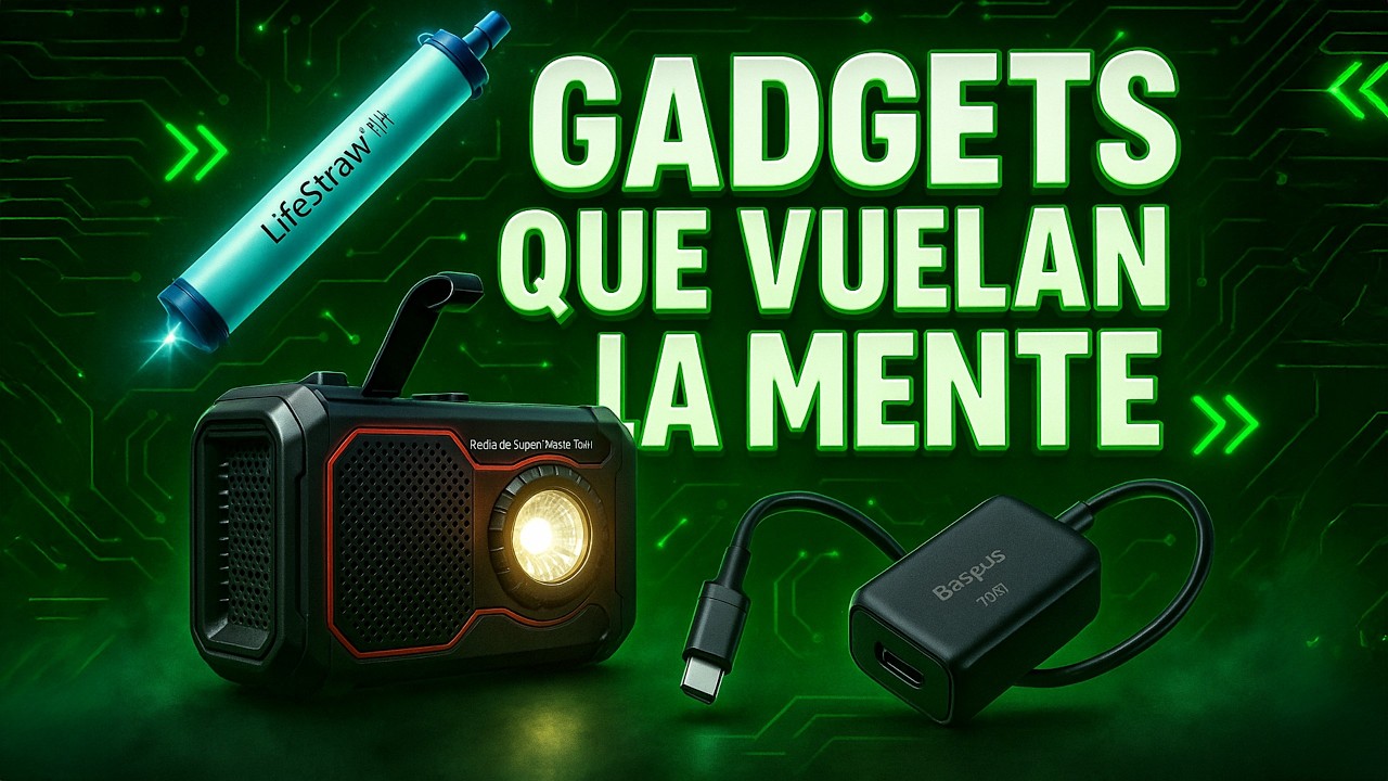 Prepárate… estos 17 GADGETS te VAN A VOLAR la MENTE y a TODOS les darán ENVIDIA