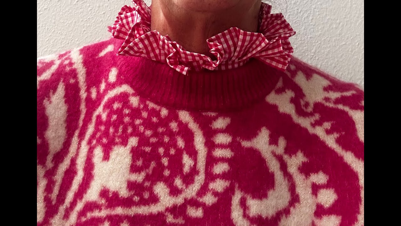 COSTURA: CÓMO HACER UN CUELLO POSTIZO