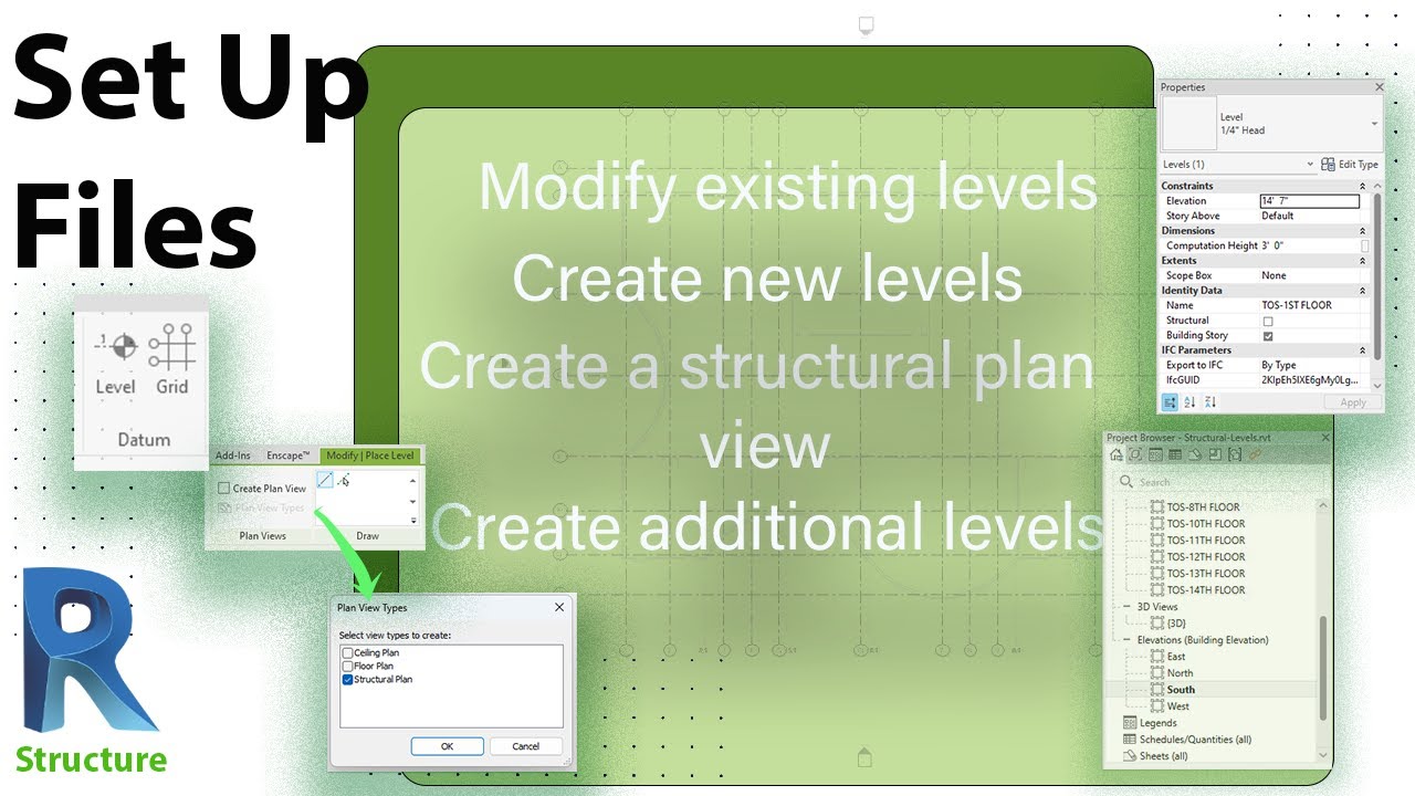 Starting a Structural Project: Set Up Files