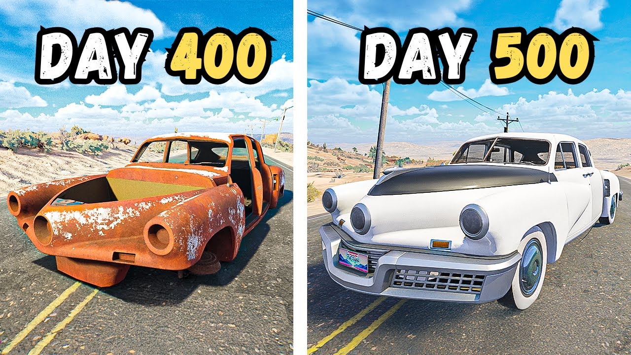 I Survived 500 Days In Drive Beyond Horizons