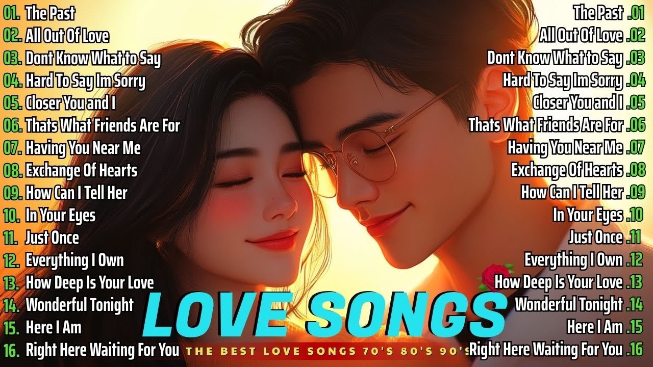 Romantic Love Songs 2025 💖 Best Old Love Songs 70s 80s & 90s 🎶 Love Songs Of All Time Playlist