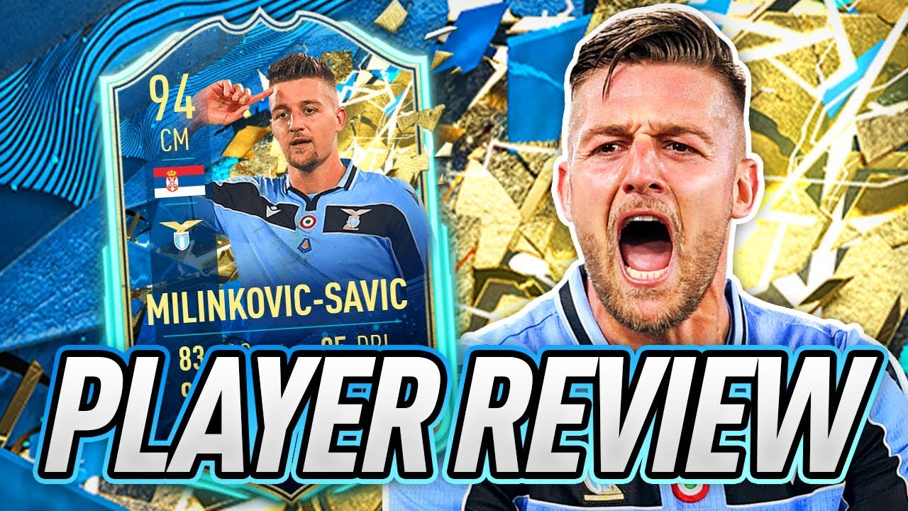 THIS CARD IS BROKEN! 💀 94 TOTSSF MILINKOVIC-SAVIC PLAYER REVIEW! - FIFA 20 Ultimate Team