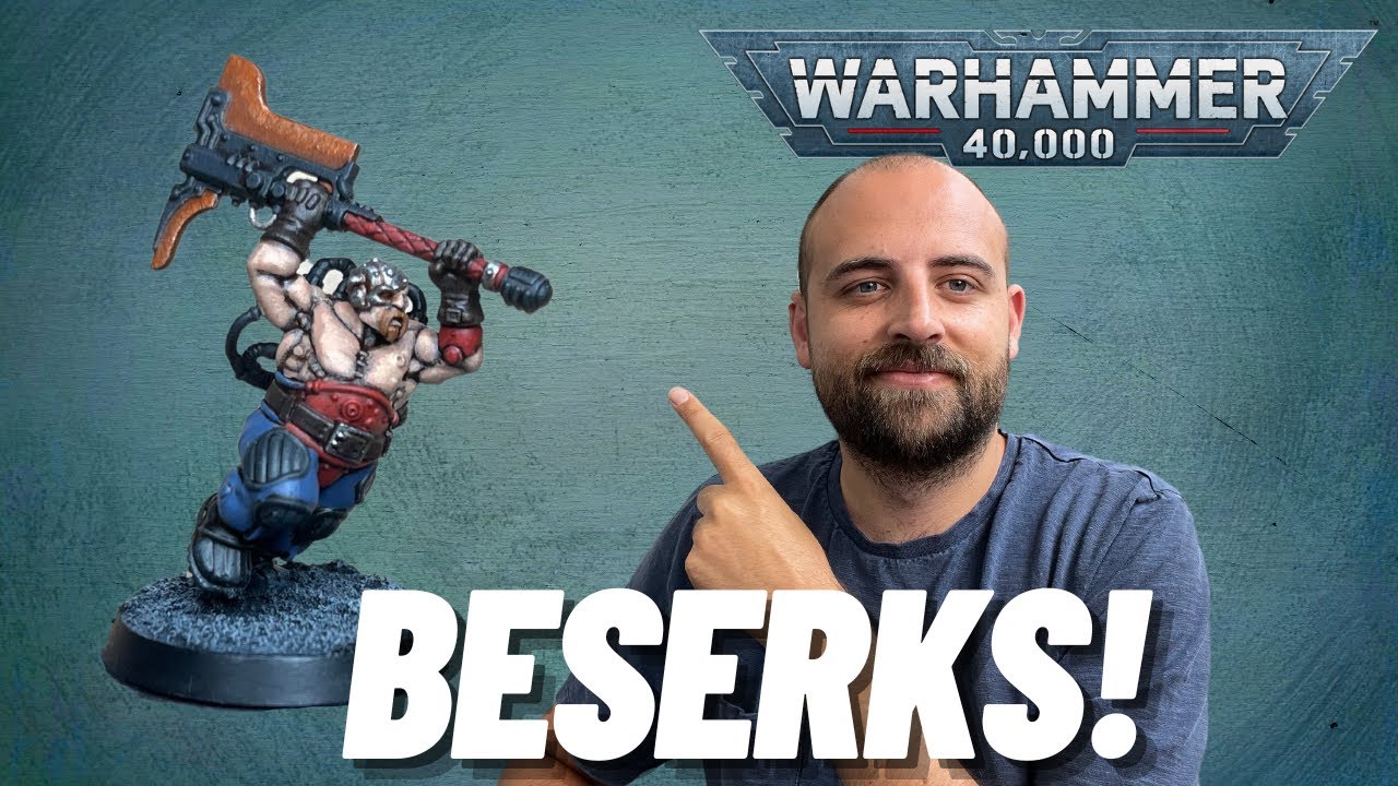 How to paint the Cthonian Beserks for Leagues of Votann! Quick and Easy!