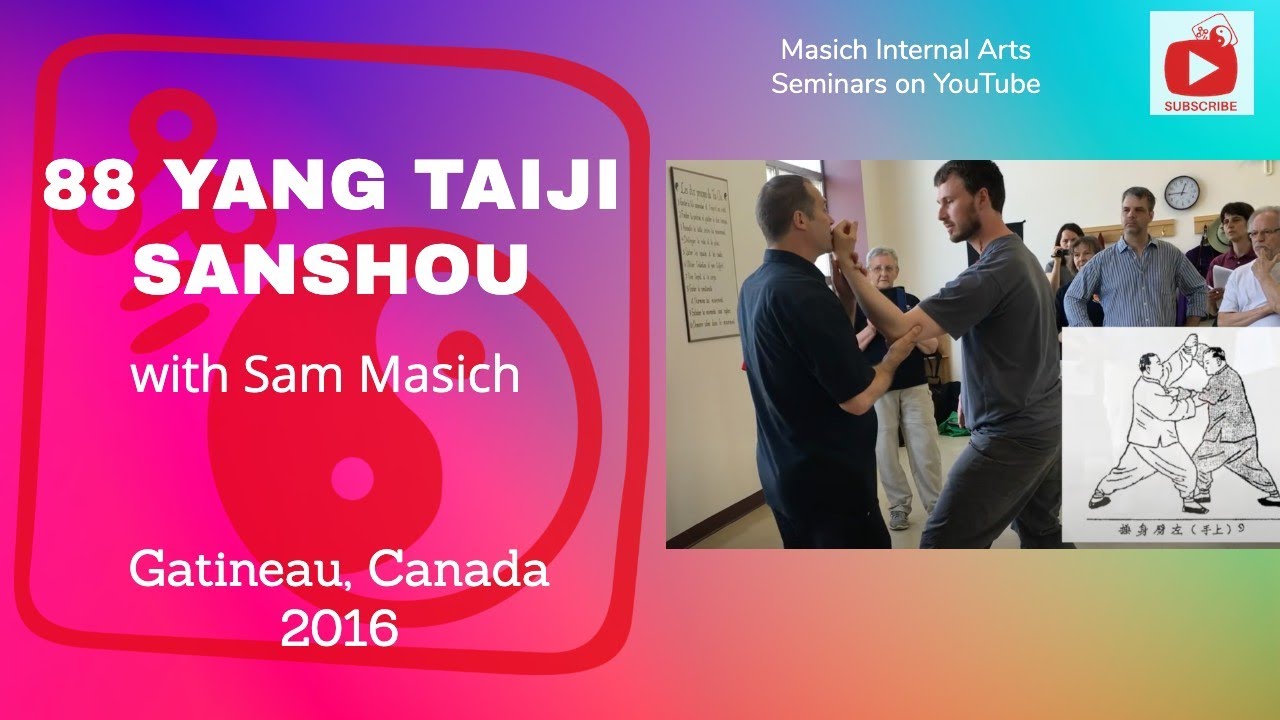 88 YANG TAIJI SANSHOU Back-fist Lesson with Sam Masich