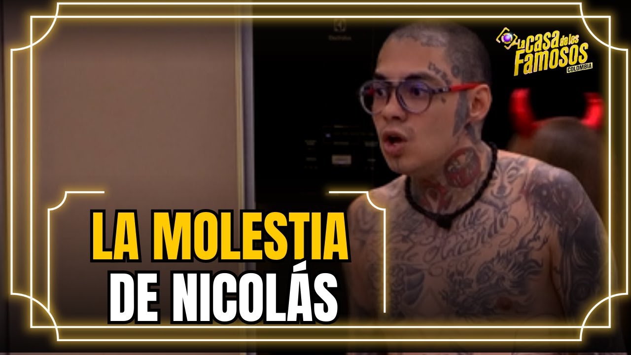 Nicolás Arrieta se MOLESTÓ con las palabras de Tebi Bernal | La casa de los famosos Colombia 2026