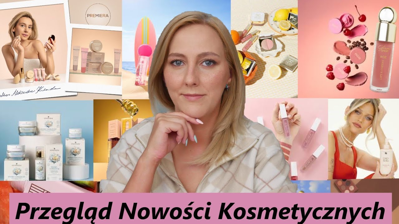PRZEGLĄD NOWOŚCI KOSMETYCZNYCH🤩 MAKIJAŻ OD SENSUM MARE | GLAMSHOP JAK RARE BEAUTY | WŁOSKIE KLIMATY🍋