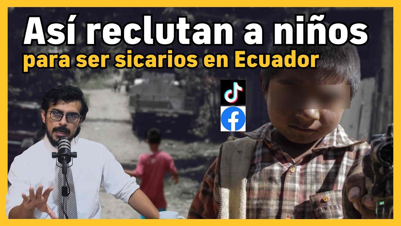 Niños y niñas de Ecuador son reclutados por el narcotr4fic.0 | Internet y grupos criminal3s | BN
