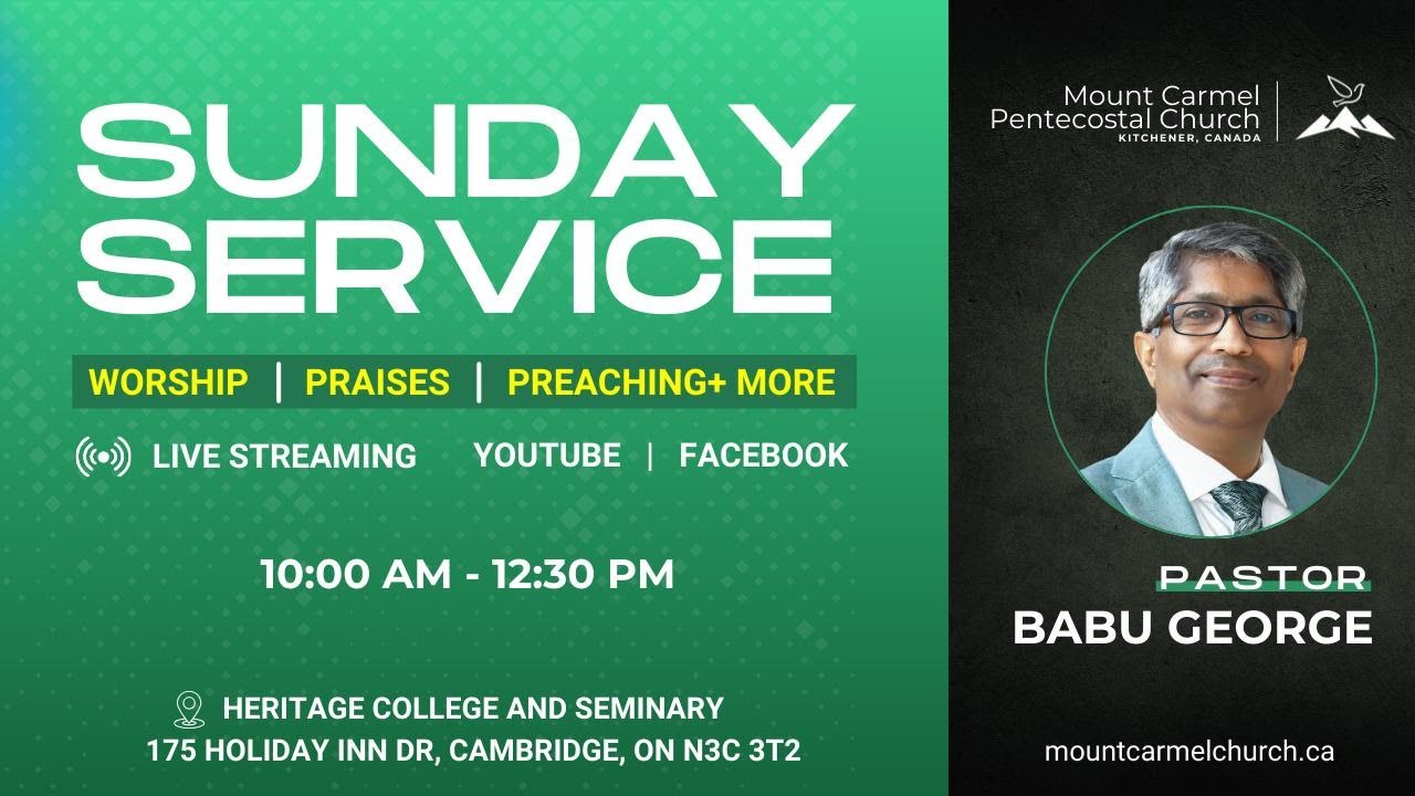 Sunday Service | Feb 01, 2026 | Mount Carmel Pentecostal Church