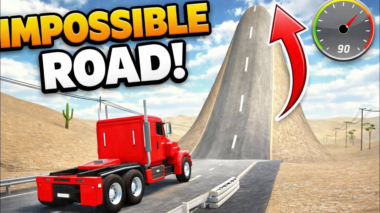 “Truck vs IMPOSSIBLE ROAD 😱🔥 | Can It Survive?”