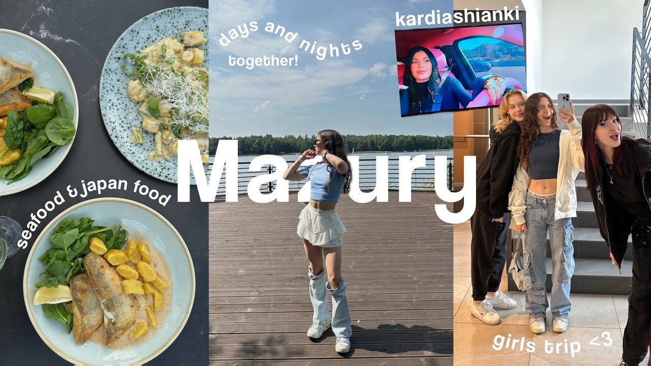 POJECHAŁAM NA MAZURY Z PRZYJACI&Oacute;ŁKAMI! 🐠 summer diaries vlog