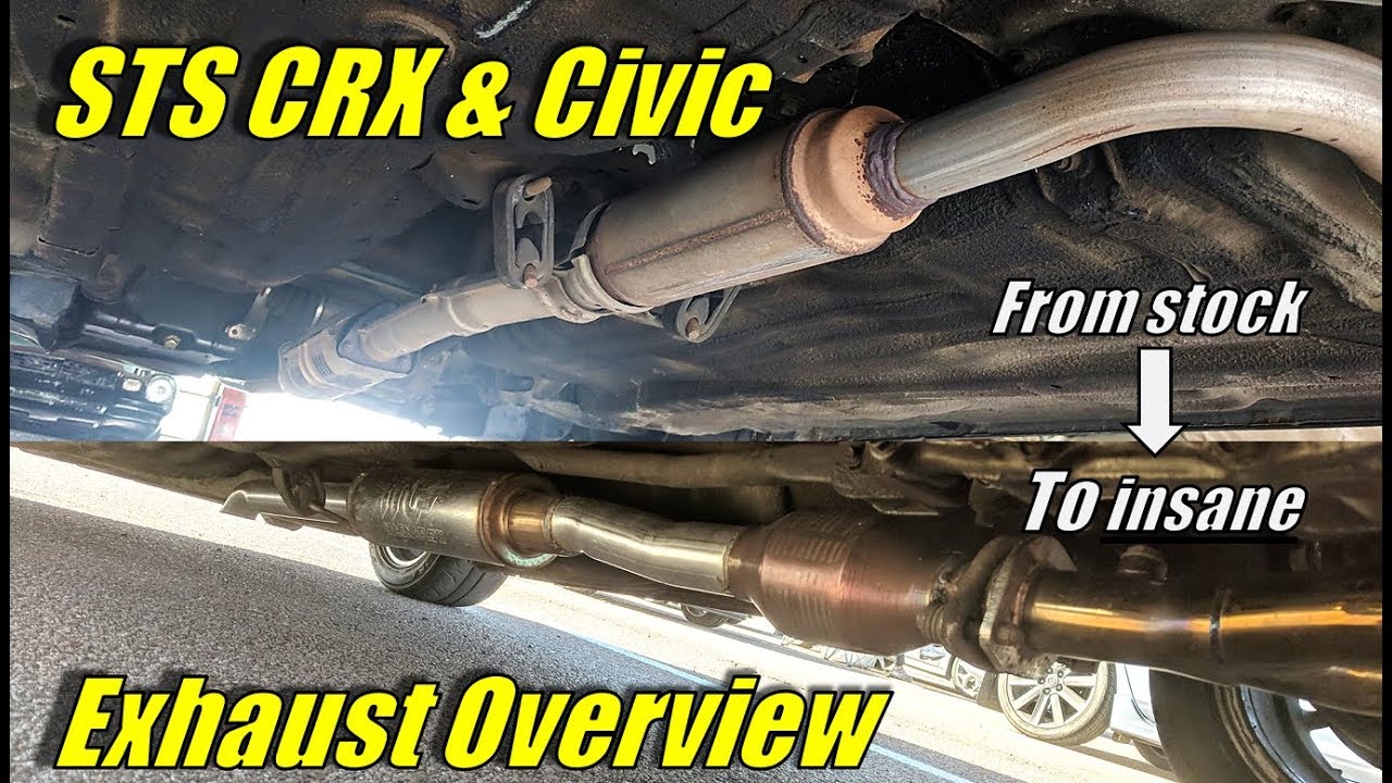 STS CRX and Civic Exhaust Overview