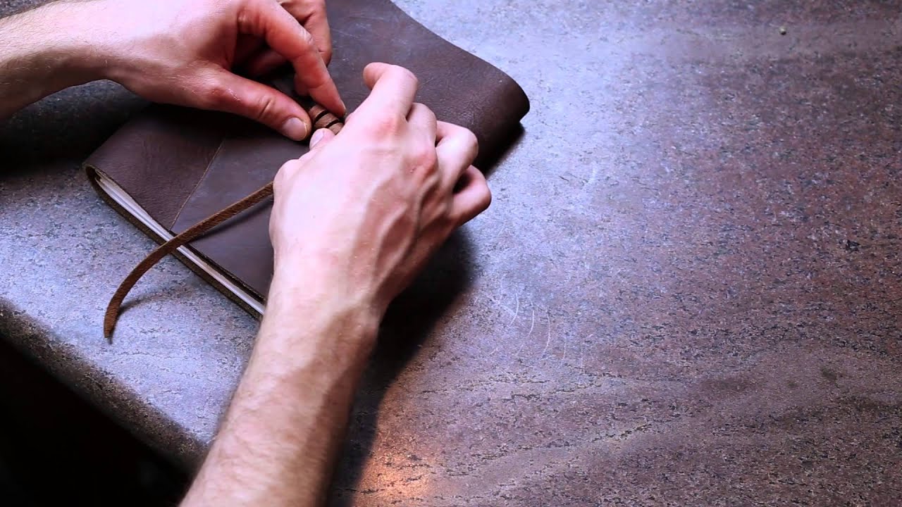 Tying Our Knot | Leather Journals by Trekker Leather Co.