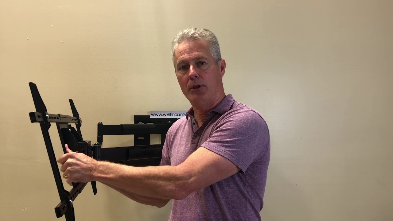 ASM-506L-4265 Video on how to adjust tilt angle of the TV bracket