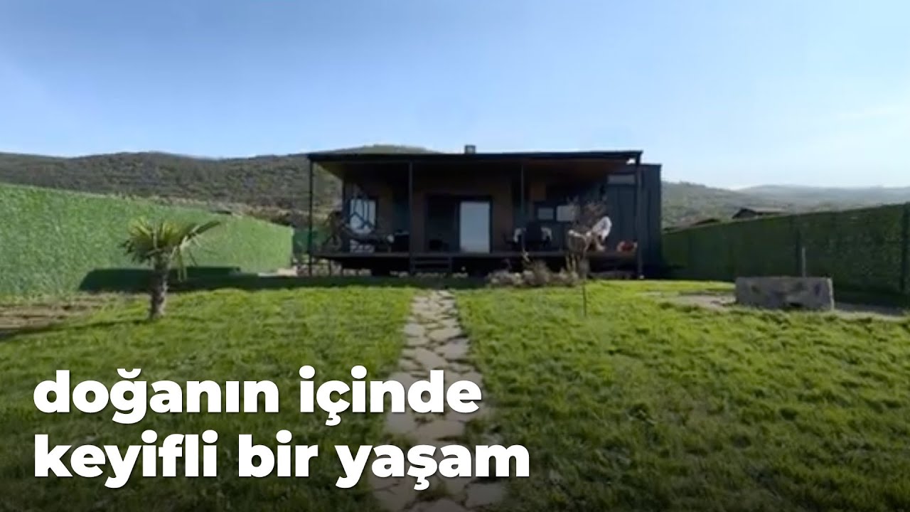 DOĞAYLA İÇ İÇE - GÜRÜLTÜDEN UZAK KEYİFLİ BİR YAŞAM TINY HOUSE