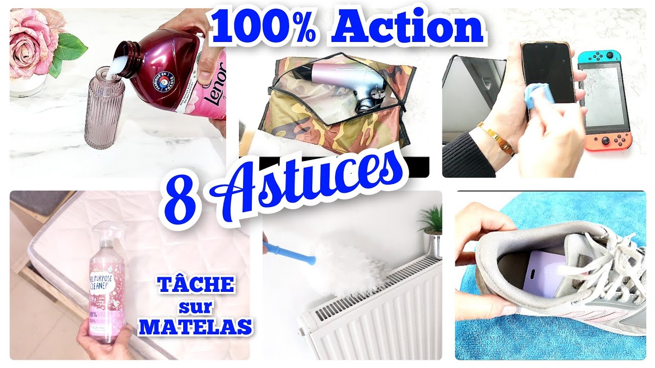 8 ASTUCES 100% PRODUITS ACTION 👌 NOUVELLE ASTUCE 🤩 À CONNAÎTRE
