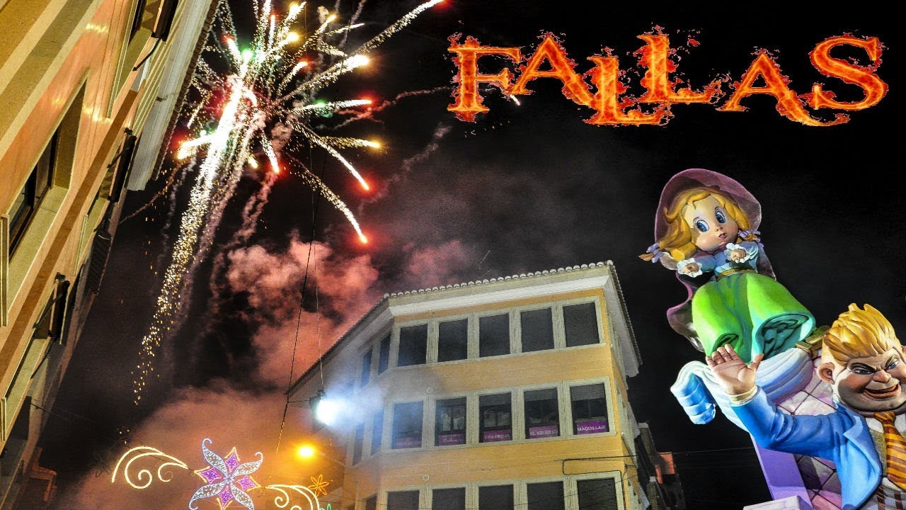 LAS FALLAS FESTIVAL VALENCIA DENIA.Праздник огня фестиваль ФАЛЬЯС Валенсия Дения.
