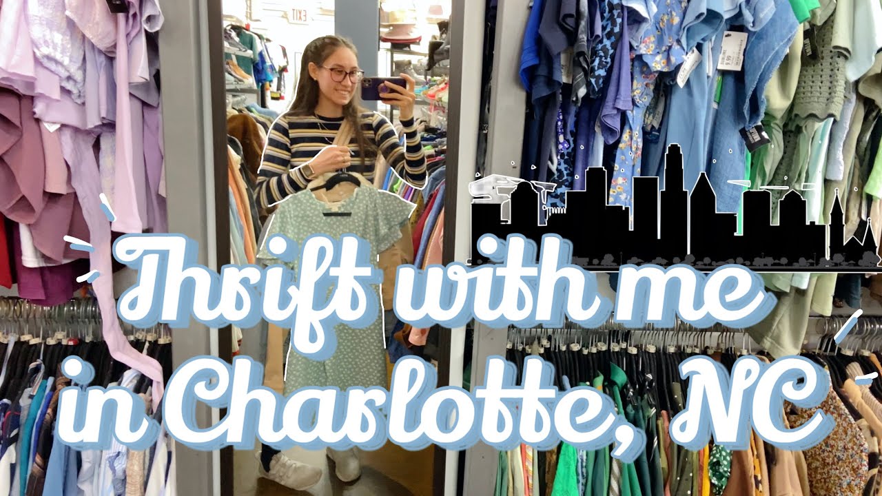 🛍️ Exploring Thrift Stores in Charlotte, NC | Uptown Cheapskate THRIFT WITH ME