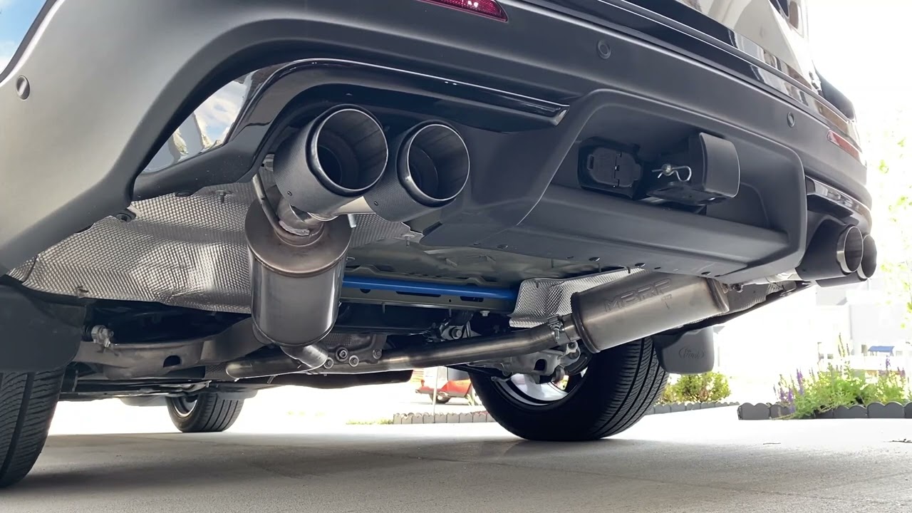 2021 Ford Explorer ST - MBRP CAT-back exhaust.