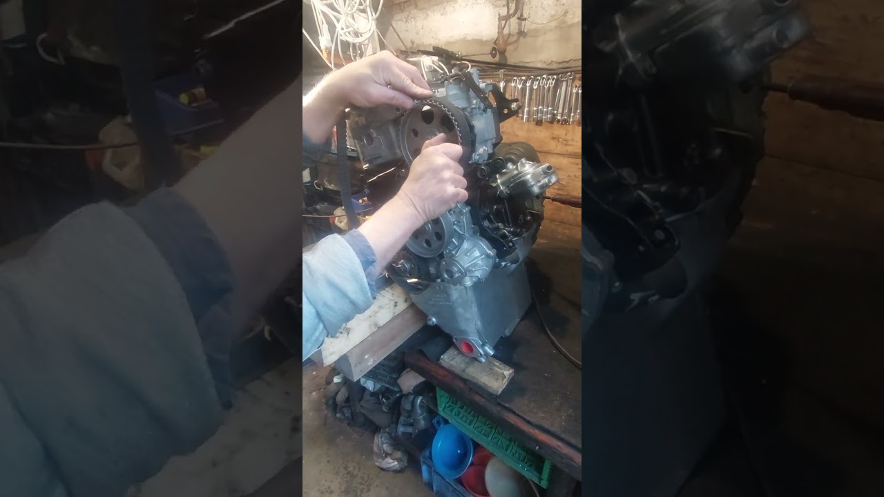 montage de kit de distribution vw t3 diesel moteur 1600cc type CS