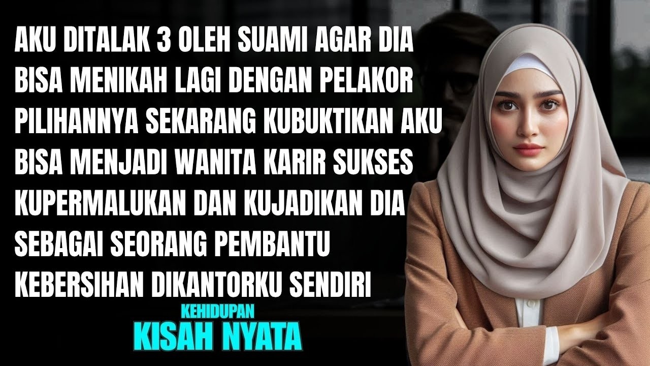 AKU DITALAK 3 OLEH SUAMI DIDEPAN PELAKOR SEKARANG KUBUAT MALU KUJADIKAN DIA PEMBANTU DI KANTORKU