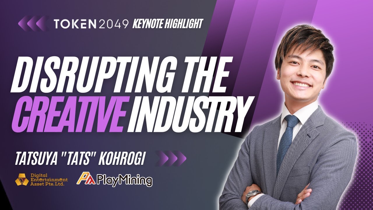 Disrupting the Creative Industry by Tatsuya Kohrogi