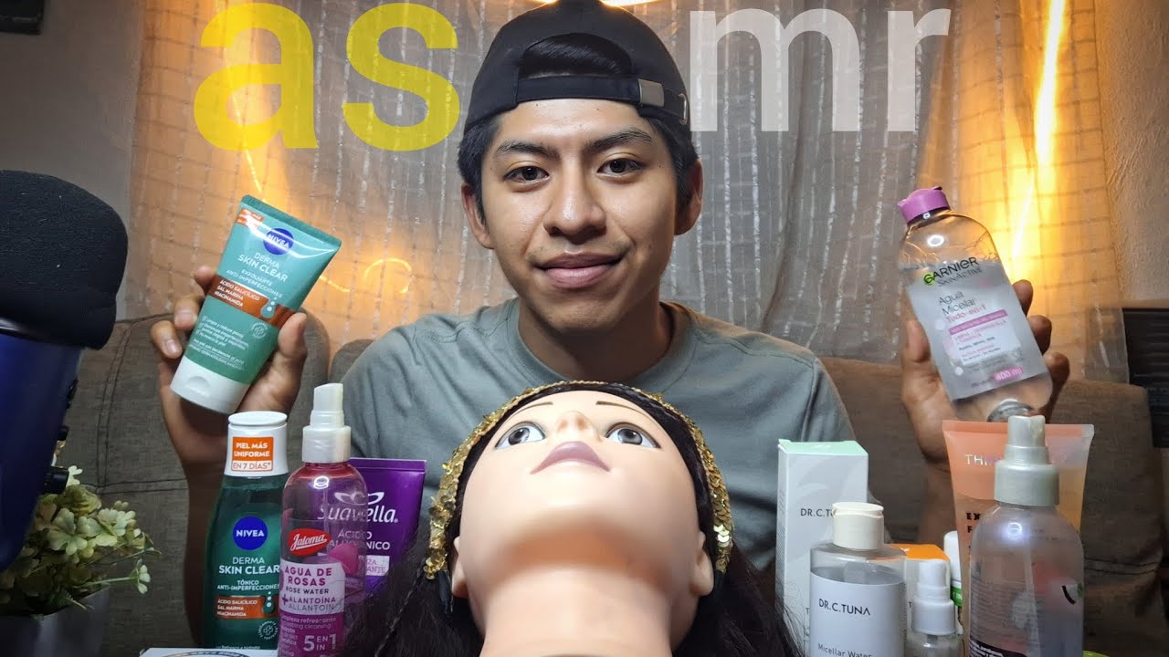 ASMR en Español | Te Consiento con tu Rutina de Skincare de Mañana ☀️💆‍♀️