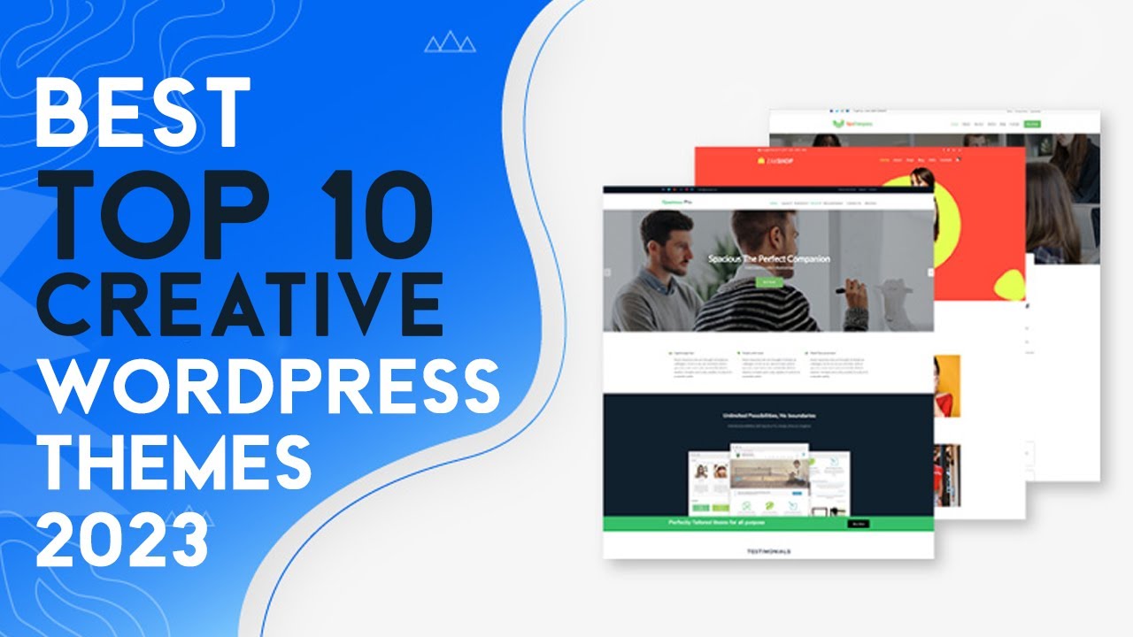 Top 10 Best Selling Creative WordPress Themes