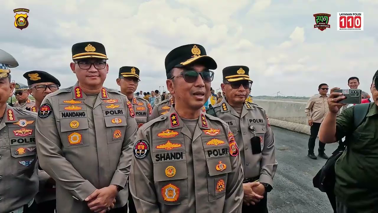 PENGECEKAN JALUR MUDIK TOL KAPAL BETUNG