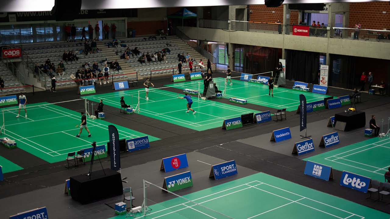 LIVE COURT 1 & 3 - Belgisch Kampioenschap Elite 2026
