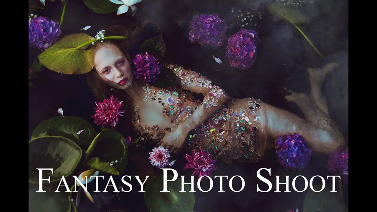 Behind the Scenes - Water Fantasy Shoots - Sabrina Nielsen Photography