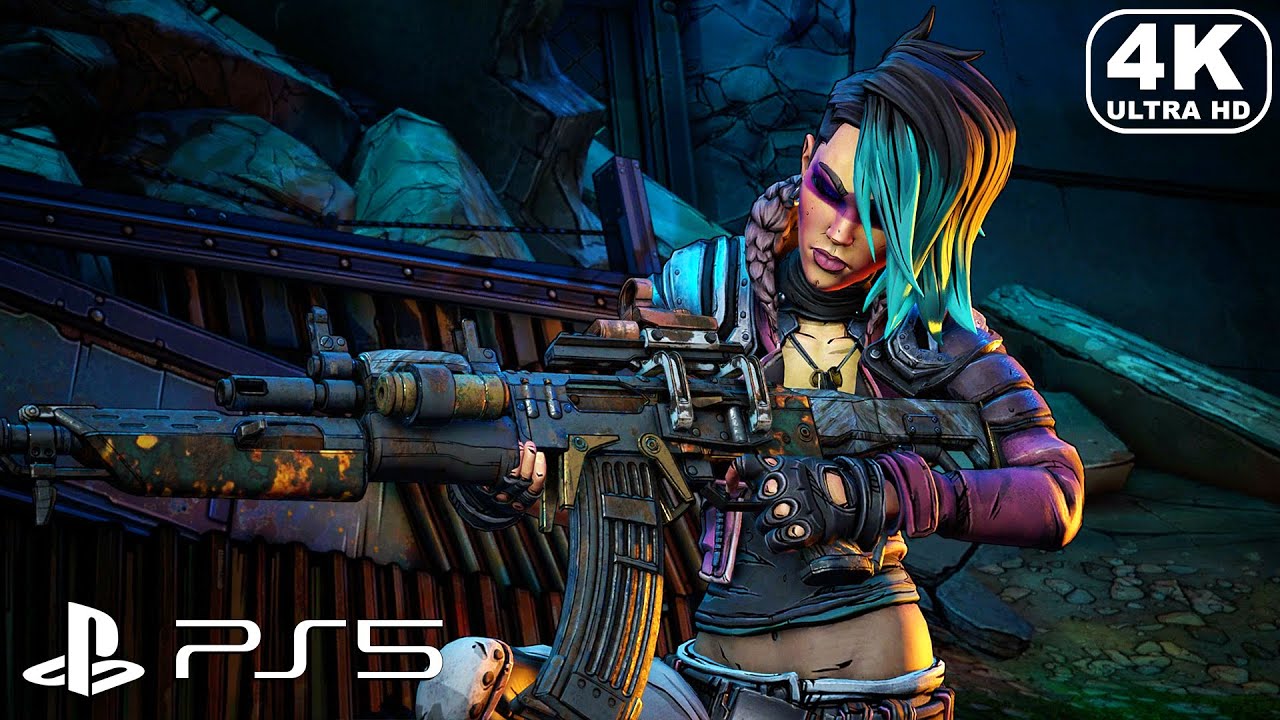 Borderlands 3 PS5 - Destroy the Enemies on Promethea Planet (4K ULTRA HD)
