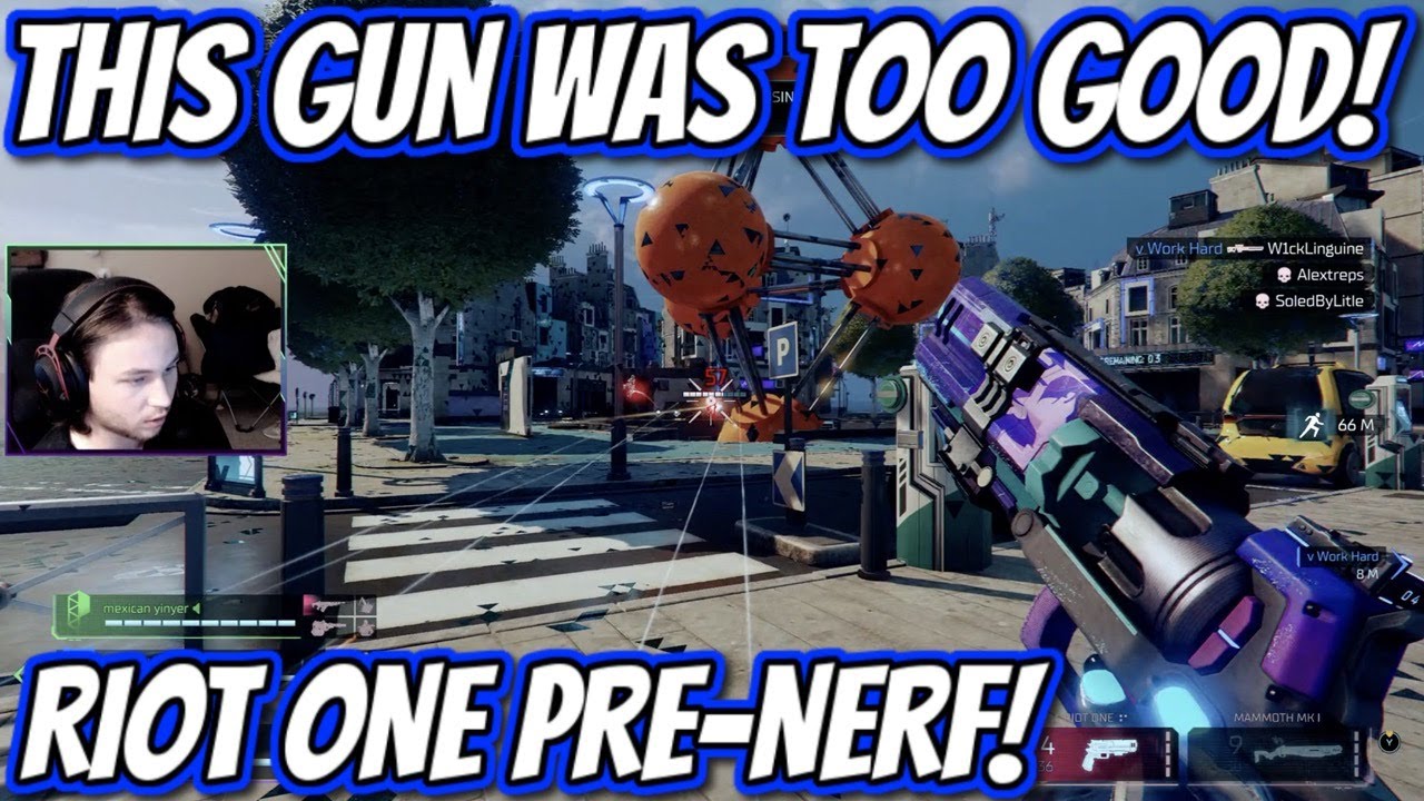 THE BEST GUN IN HYPER SCAPE! (Pre-Nerf Riot One Gameplay) - Xbox & PS4