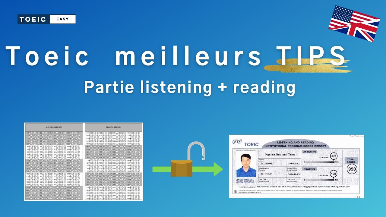 TOEIC 2025 :  Les Secrets du Test D&eacute;voil&eacute;s