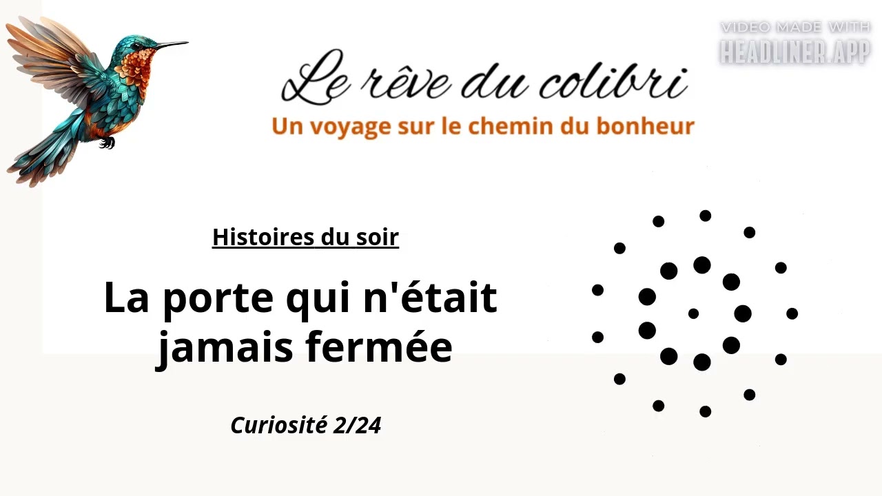 🌙 La porte qui n’était jamais fermée – Histoires du soir