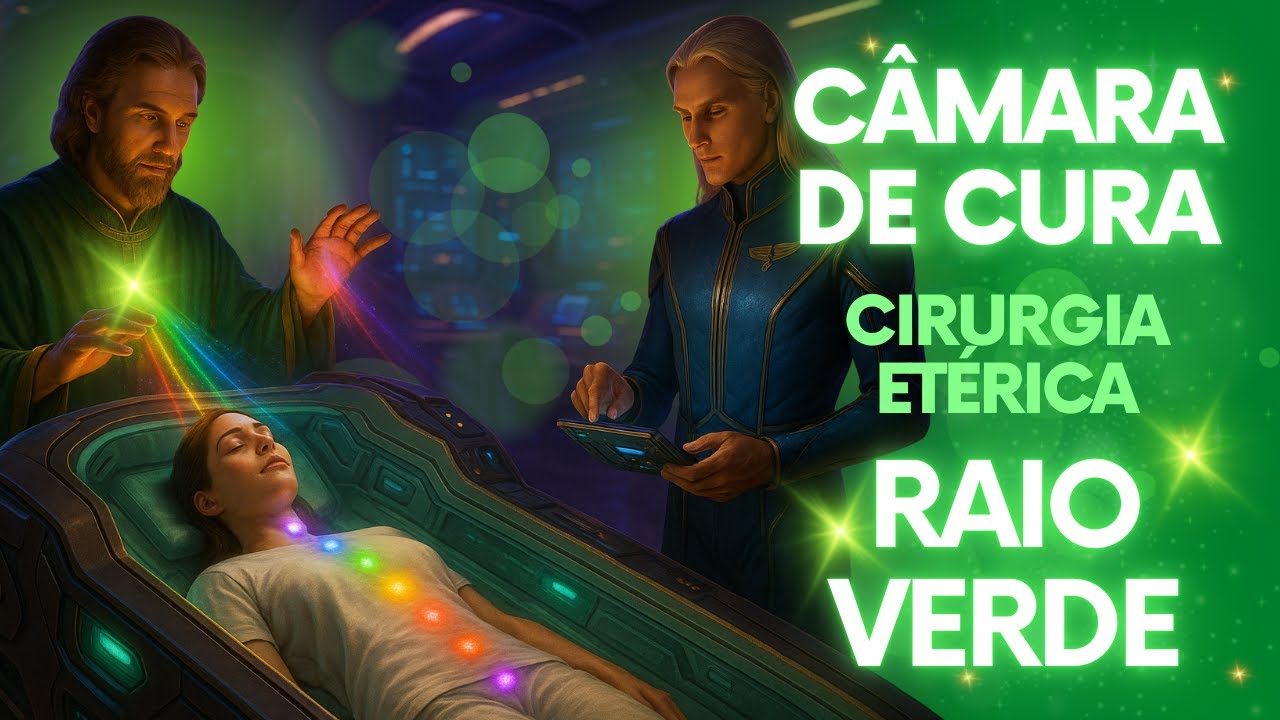 💚 Câmara do Raio Verde | Cirurgia Espiritual e Cura Profunda