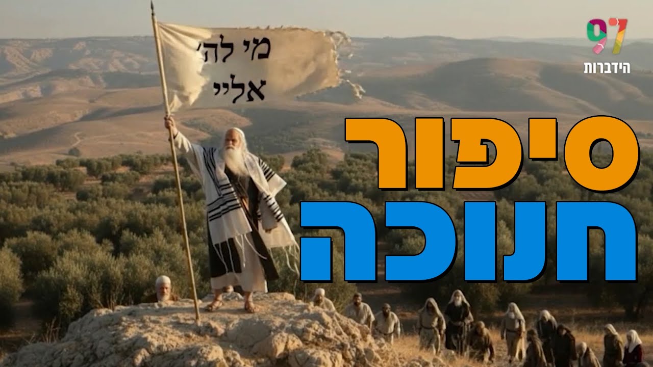לראשונה: סיפור חנוכה המלא כפי שמעולם לא ראיתם בהמחשת AI מיוחדת